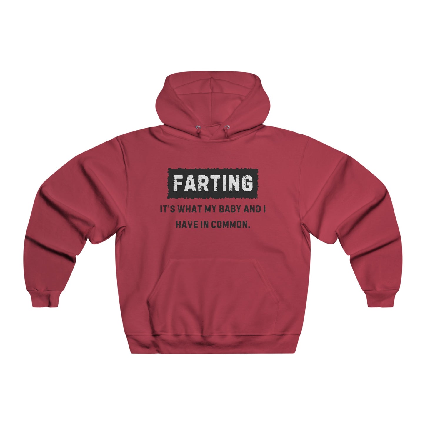 "Farting - It's What My Baby And I Have In Common" Men's NuBlend® Hoodie