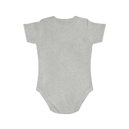 "I Love My Fur Brother" Short Sleeve One-Piece Cotton Bodysuit