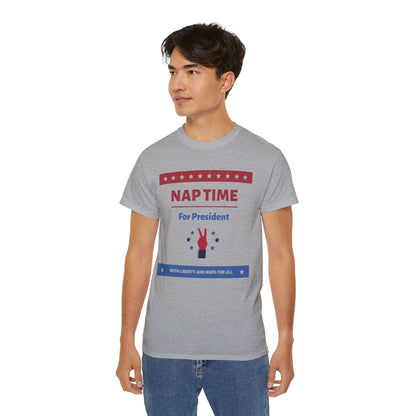 "Nap Time For President" Unisex Ultra Cotton Tee